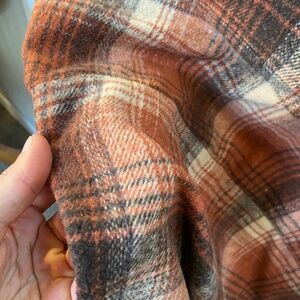 plaid coat
